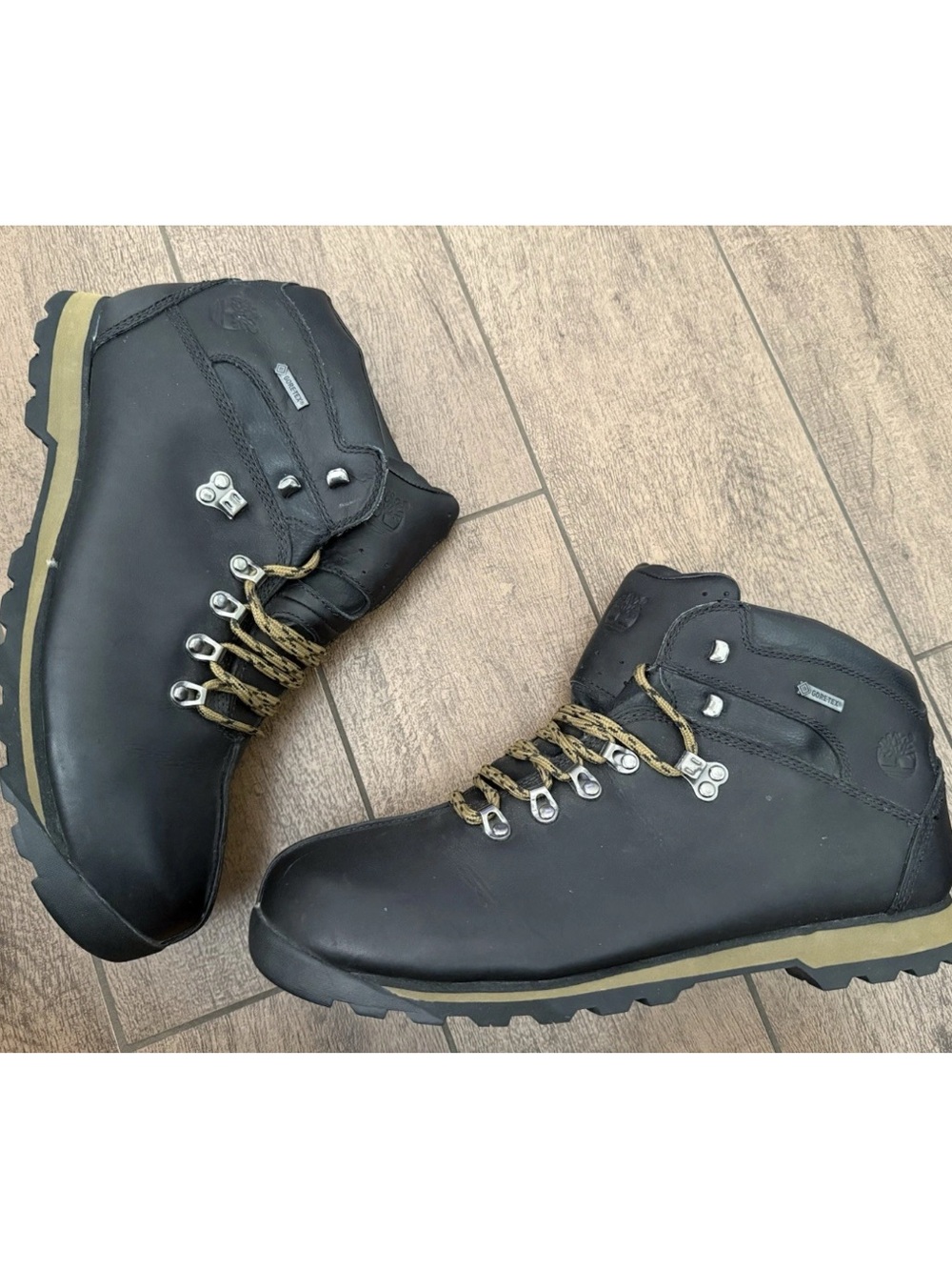 Timberland Gore Tex Hiking Boots 33511 1721 Black Tan Sz 13M